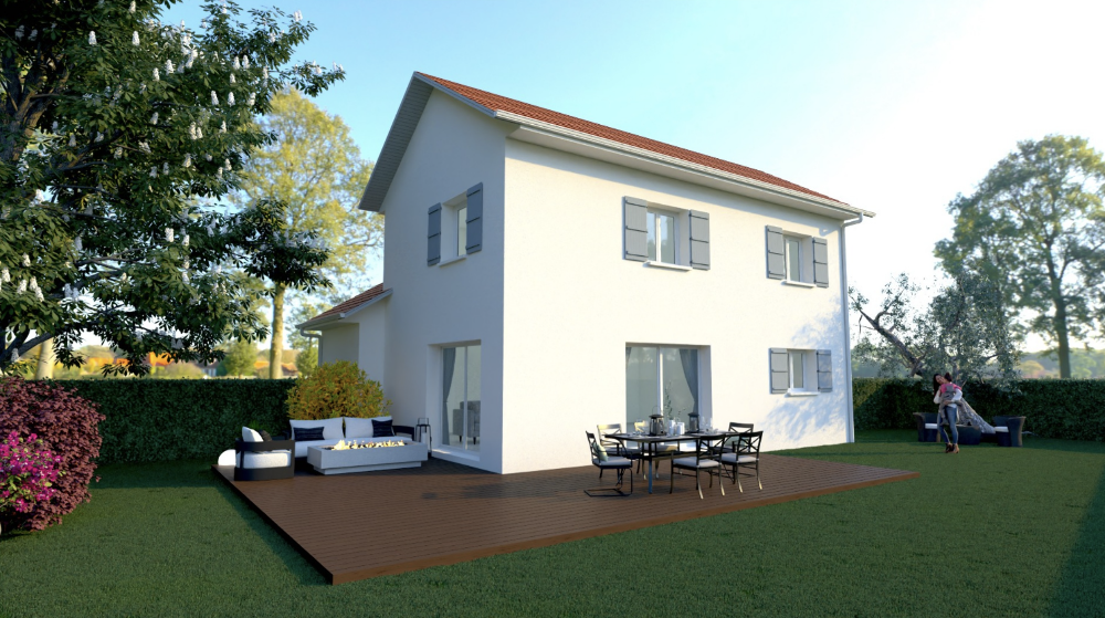 Saint Josèphe de Riviere LOT 3 Maison Saint Joseph de Rivière 38134 de 4 pieces - 273.906 €